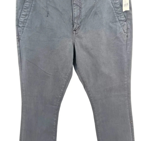 Anthropologie‎ Pilcro Skinny Jeans With Side Buttons High Rise Gray Size 31 - Picture 5 of 16